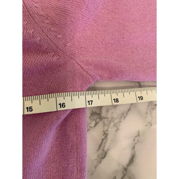 Everlane 100% Cashmere Mauve Pink V-neck Sweater XXS NWT - Picture 8 of 9